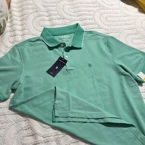IZOD Men's Green Polo Shirt